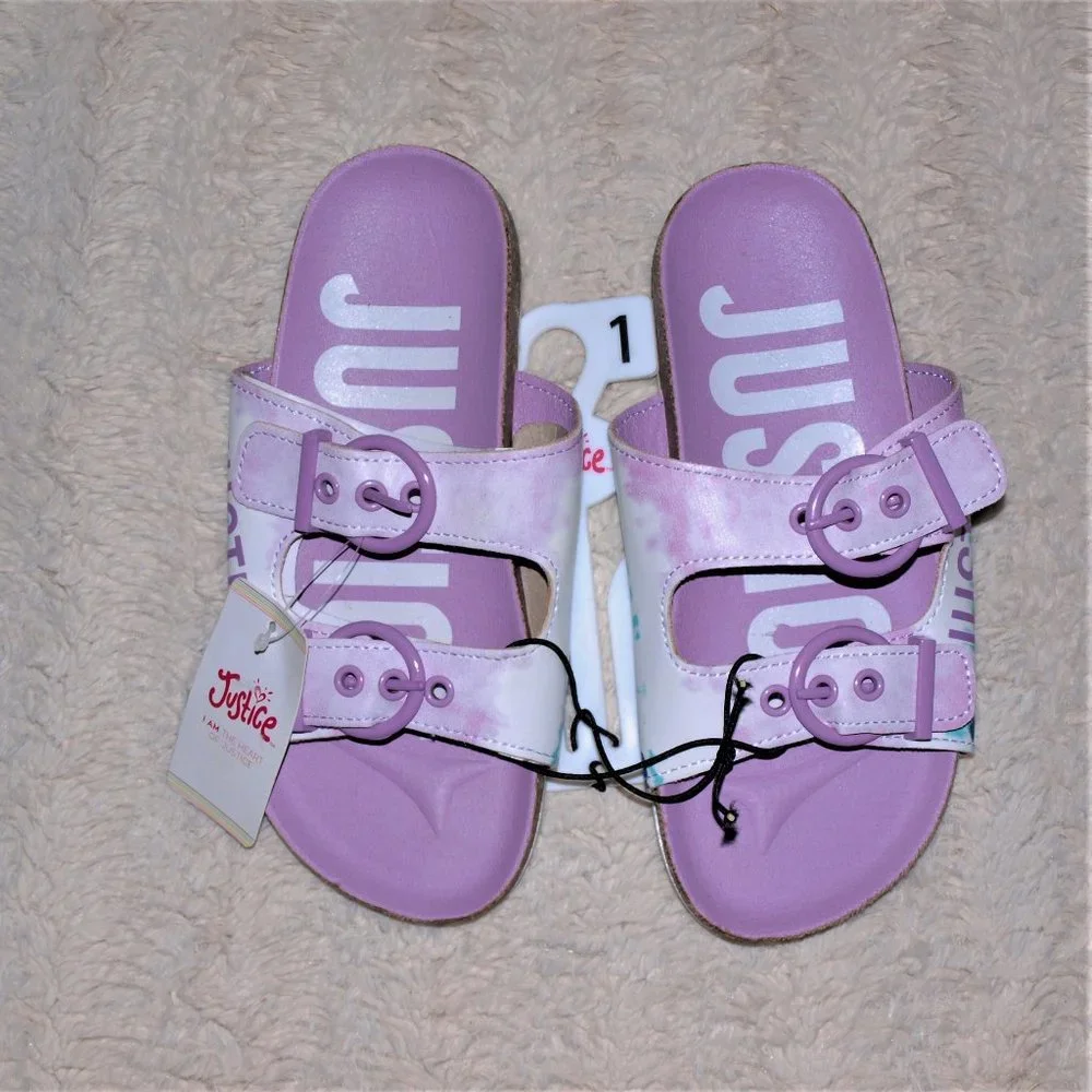 Justice Girl Sandals Size1